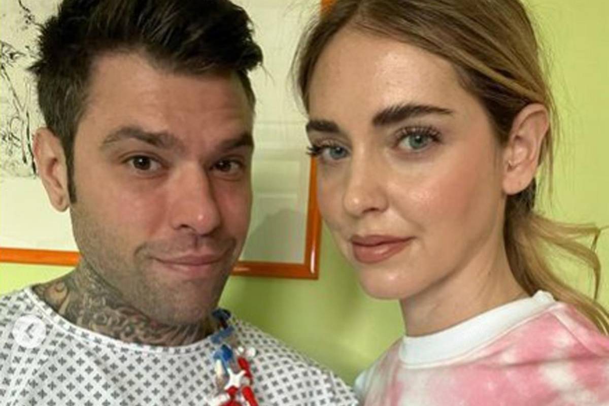 Fedez e Chiara Ferragni dopo l'operazione del rapper 