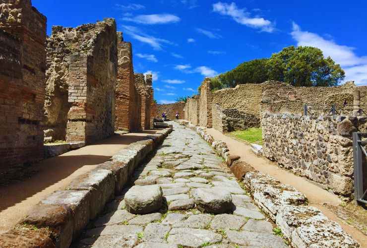 Pompei e gli scavi